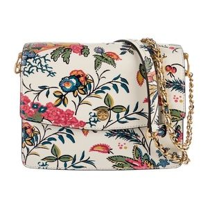 TORY BURCH Floral Botanical Purse Handbag